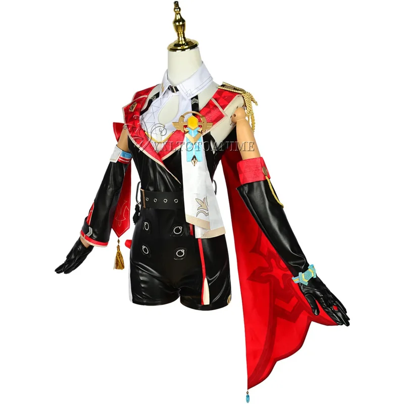 AIAI 2025Honkai Star Rail Topaz Numby Cosplay Costume Wig Game Uniform Headwear Interastral Peace Corporation Halloween Party fo