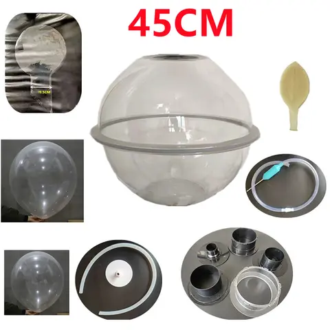 45cm Multi-port Balloon Packing Machine Set Birthday Party Gift Decorative Balloon Stuffing Machine Ballons Accessories