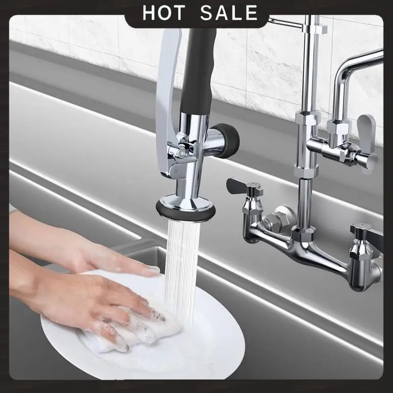 24-часовая доставка, смеситель для ополаскивания посуды, распылительная головка, латунная универсальная насадка для душа с соединением 1/2 дюйма, кухонная насадка для душа с фиксирующим кронштейном