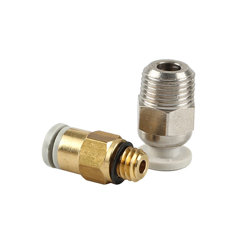 دائم هوائي موصل الكمبيوتر عن بعد أنبوب الهواء سريع ماسورة تركيب مقرنة ل Creality V6 CR-10 ثلاثية الأبعاد أجزاء الطابعة