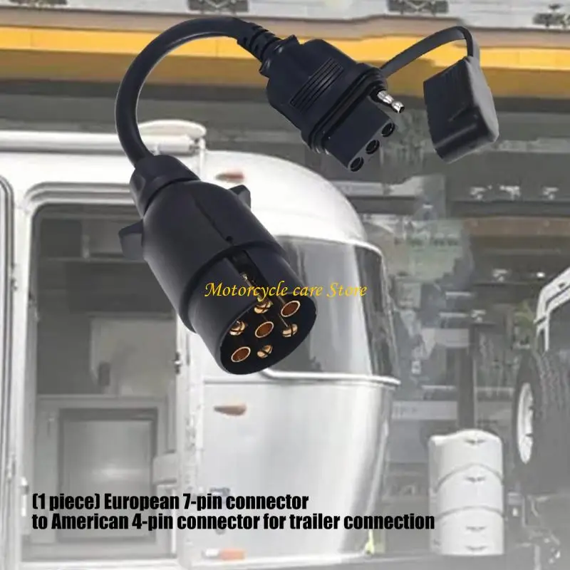 

U75F водостойкий 12V 7-контактный кабель прицепа с 4-контактным разъемом с медными контактами