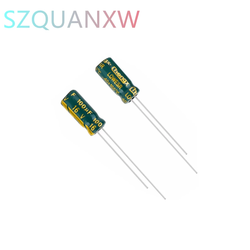 

20PCS16V100UF 5 x11mm 5*11mmhigh frequency low resistance power motherboard long life electrolytic capacitors