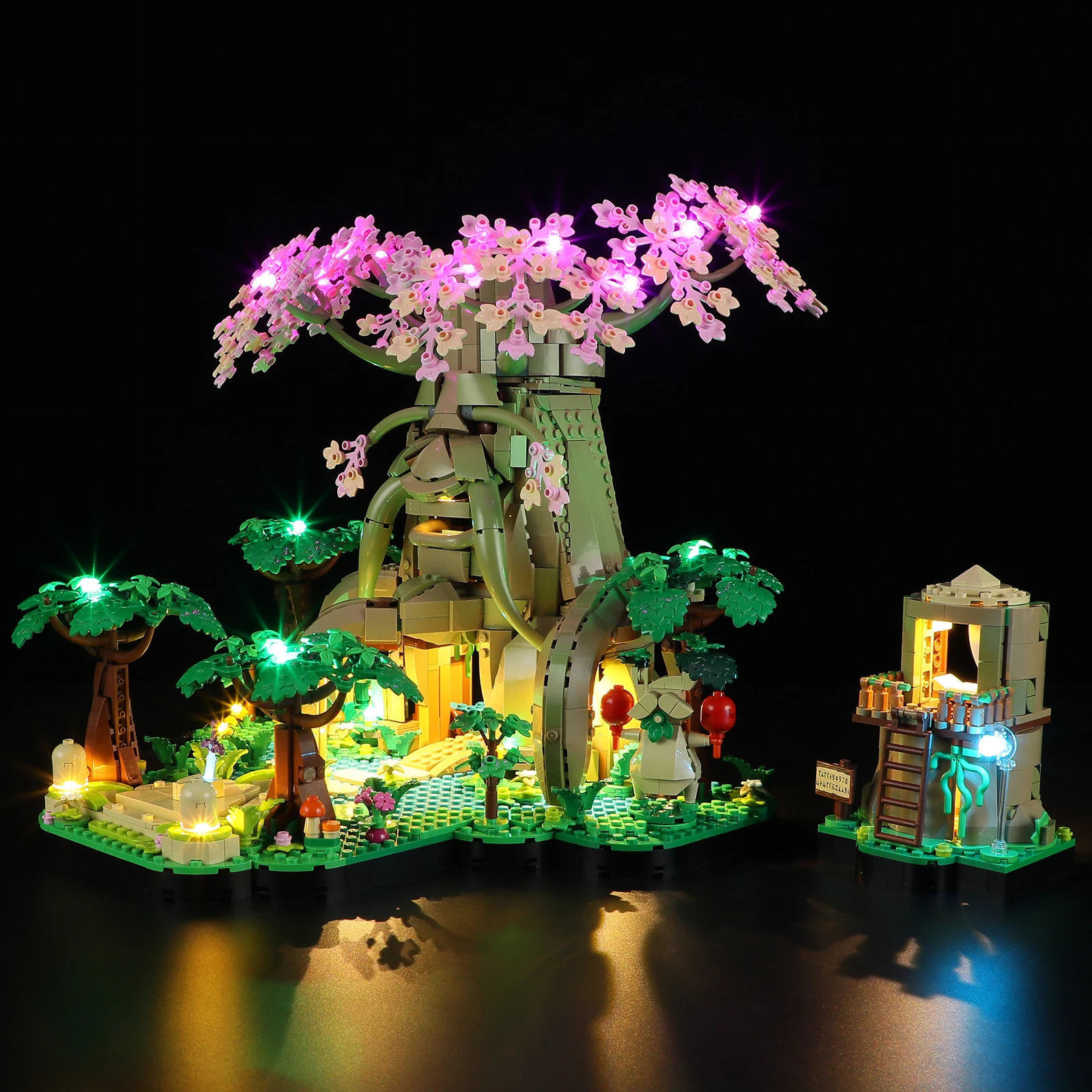 HPROSPER LED Light (No Model) For LEGO 77092 The Legend of Zelda Great Deku Tree 2-in-1 Building Blocks With Battery box