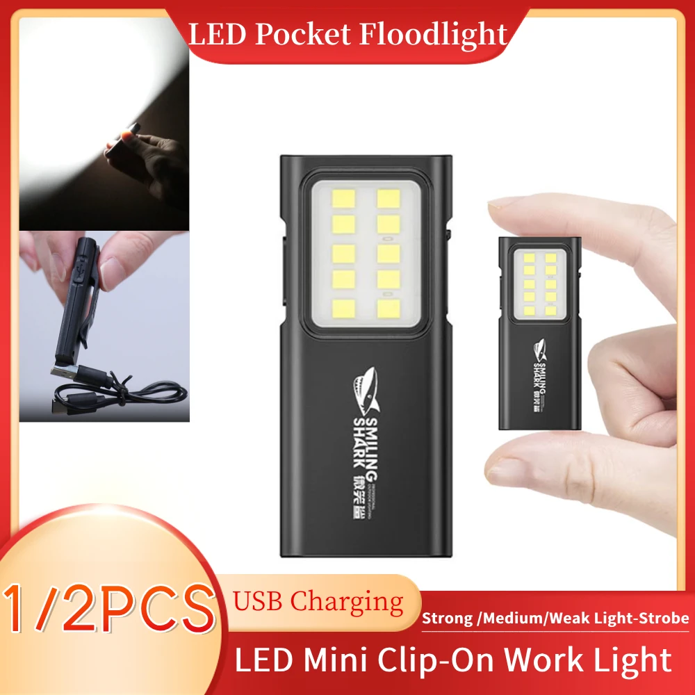 

Уличный аварийный светильник для кемпинга, светодиодный карманный прожектор, USB перезаряжаемый водонепроницаемый супер яркий фонарик для бега, пешего туризма