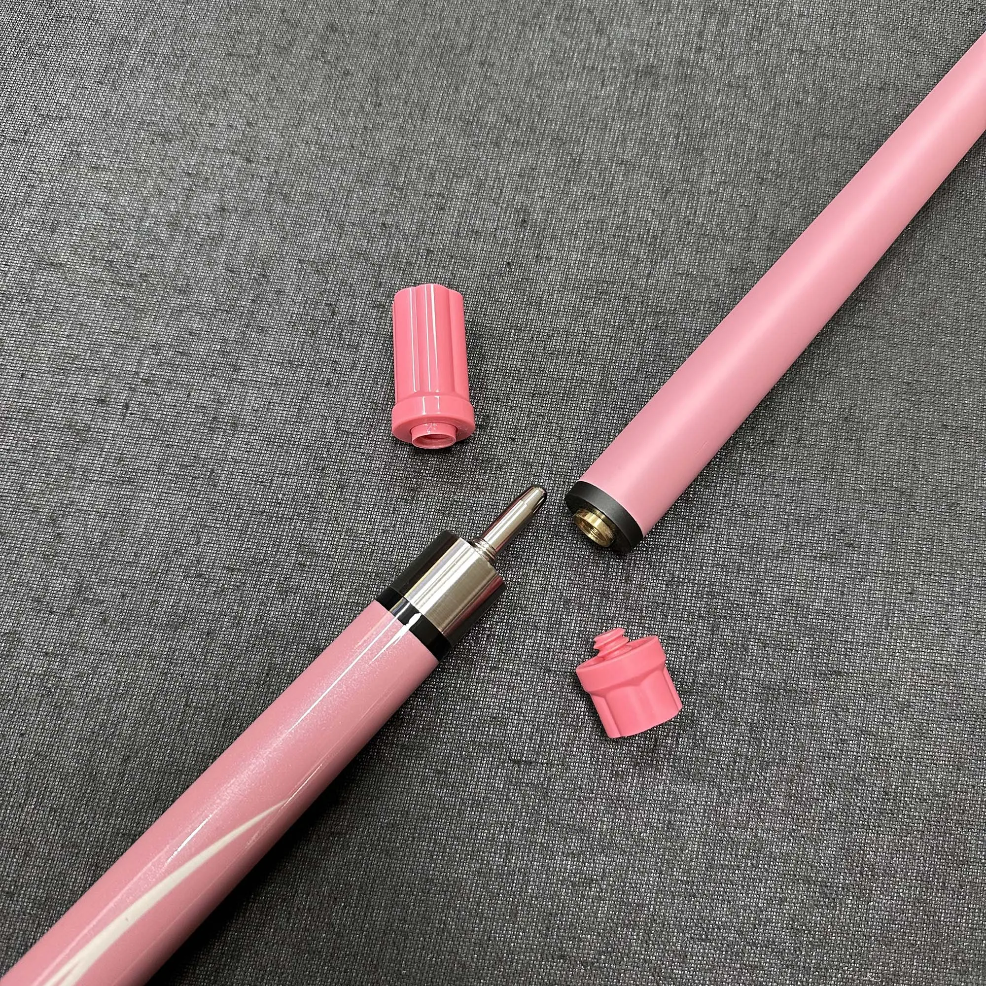 Pink Professional Billiard Stick, with Thread-Winding Technology, Comfortable Grip, and Resistant to Deformation