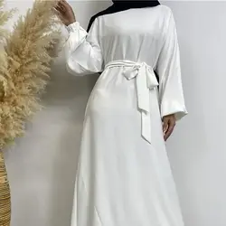 Modest Abaya Ramadan Musulman De Mode Maxi Robe turchia caftano abbigliamento islamico musulmano per le donne Hijab Dress caftano Vestidos