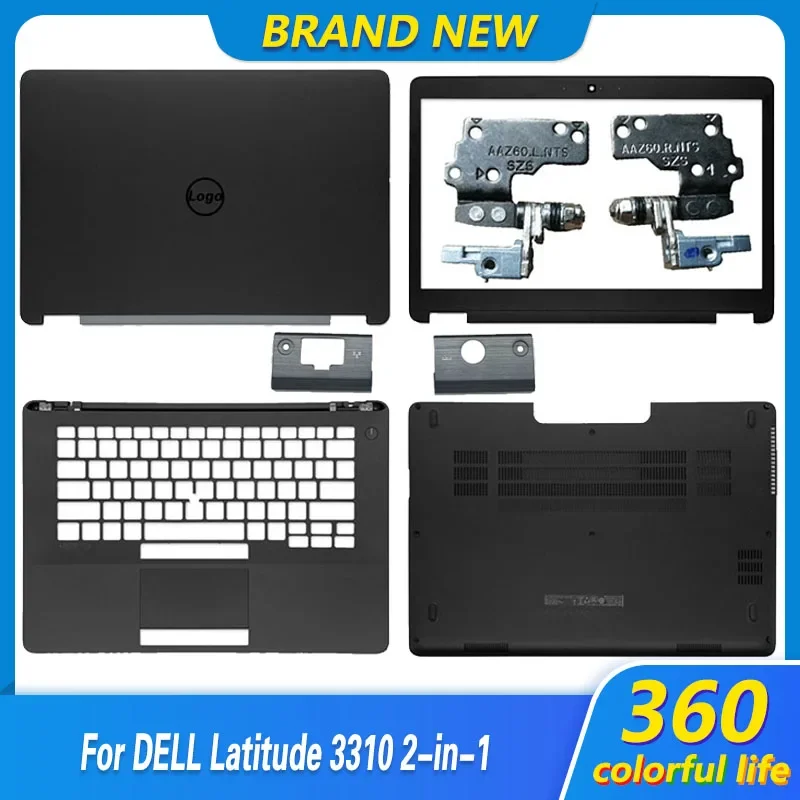 

Новинка для ноутбука Dell Latitude E7470 7470, задняя крышка ЖК-экрана, передняя панель, Упор для рук, верхняя нижняя часть, фотопетли, Нижняя крышка без касания