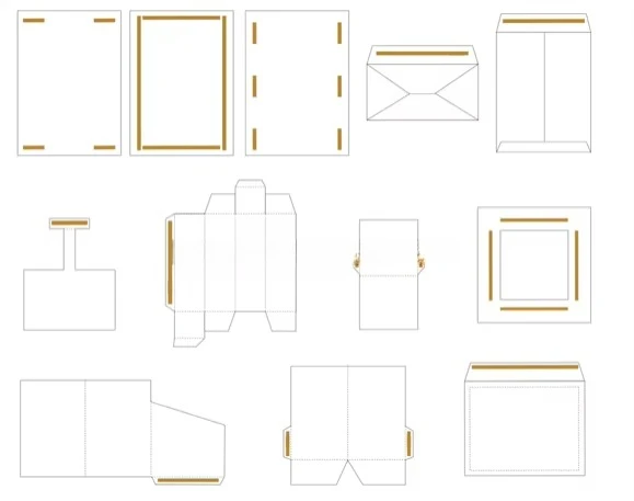 الورق المقوى كرافت ورقة كرتون لاصق المسيل للدموع الاكريليك إيفا Pp 3m رغوة آلة طلاء الشريط على الوجهين #6
