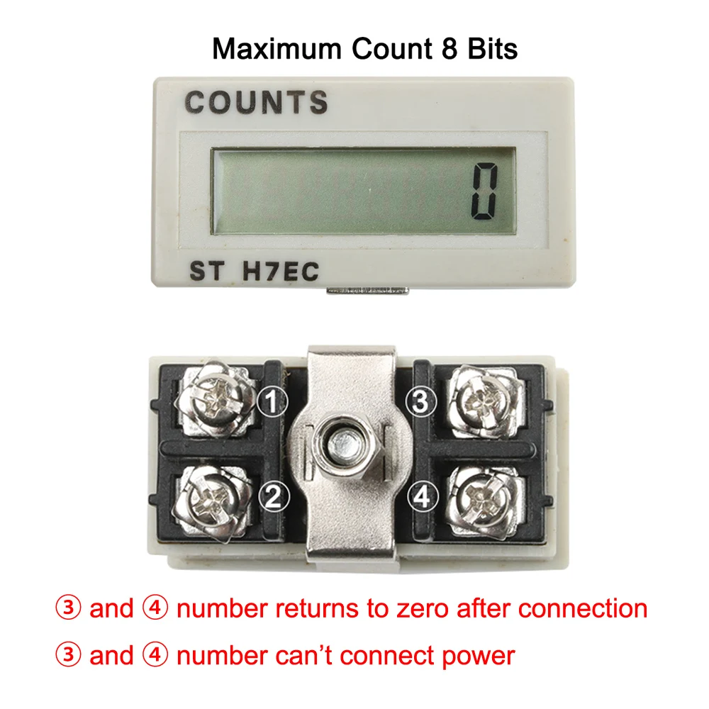 Multifunctional Professional H7EC-6 /8 Vending Digital Electronic Counter Count Meter