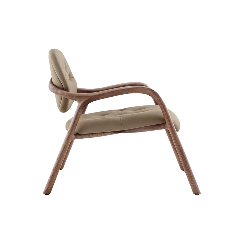 LMM Italian leisure chair, Song's aesthetic simple fabric leisure chair furniture