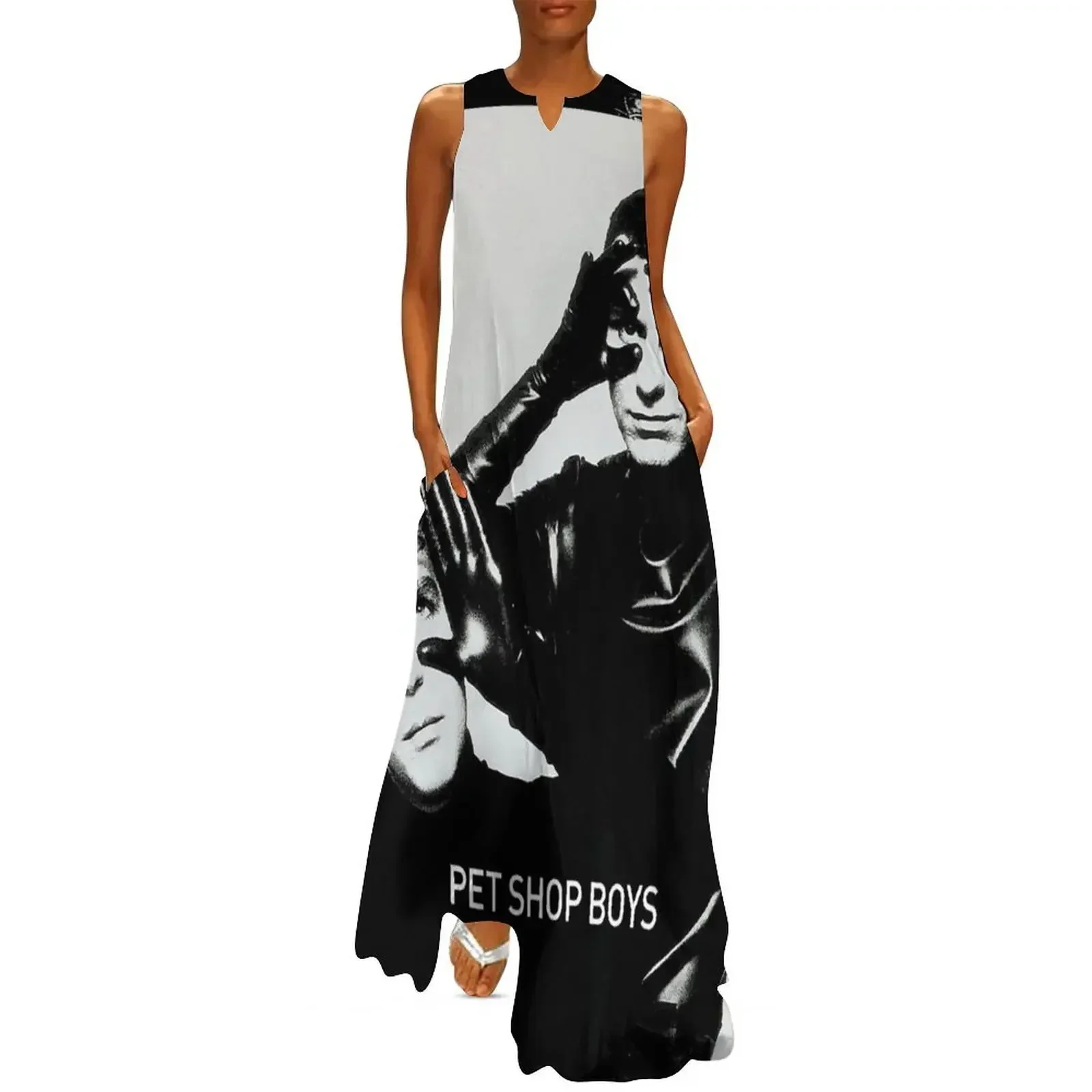 

Threepot New Pet Boys The Unity Tour 2021 Long Dress Dress for girls Women's clothing Dress