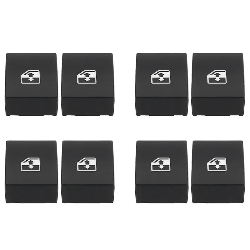8Pcs Electric Window Switch Button Cover 13228881 For VAUXHALL OPEL ASTRA MK5 H 04-10 ZAFIRA B 05-11/TIGRA B 04-09