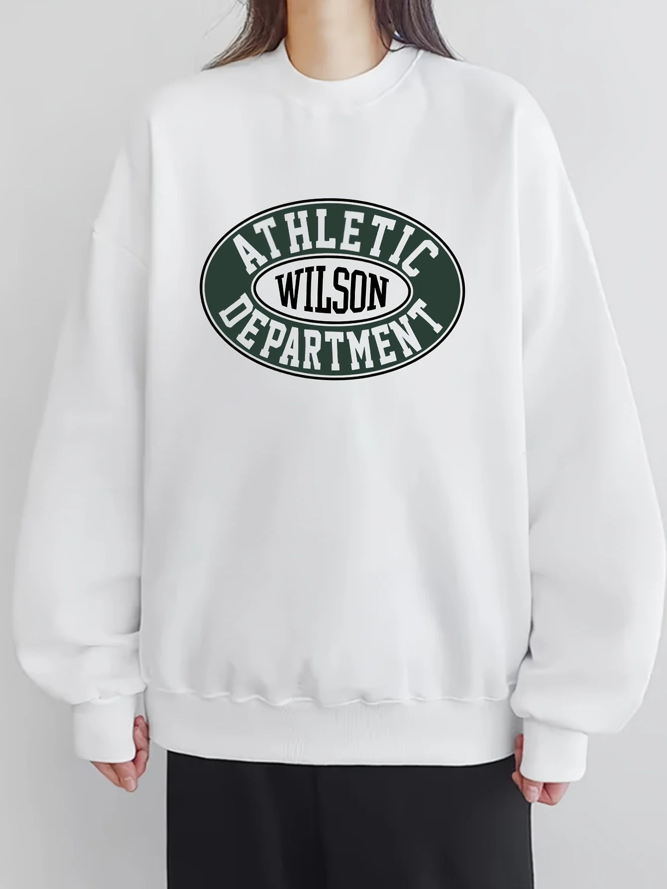 

Retro Graphic Printing Autumn and Winter Pure Cotton Men's and Women's Sweatshirts Outdoor Sports and Leisure Fashion Trend