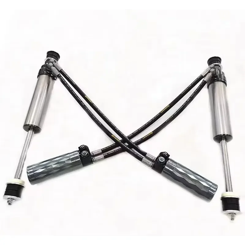 Dual Oil Circuit Shock Absorption for Y60 Y61 2.5 Pipe Diameter Gray