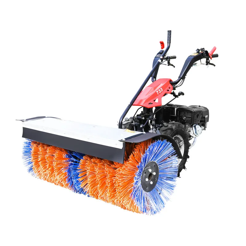 

Small Full-gear Snowplow Property Municipal Sanitation Three-in-one Shoveling Snow Removal Equipment Driving Snowplows