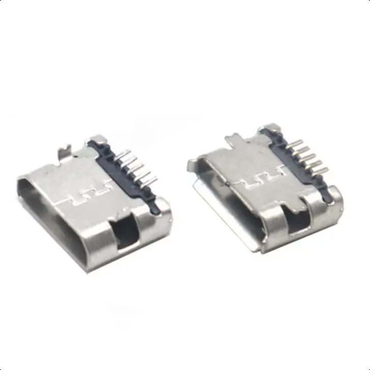 【100-20PCS】5Pin Micro-B SMD Micro USB Connector Female Port Jack Tail Sockect Plug For Android phone data connector