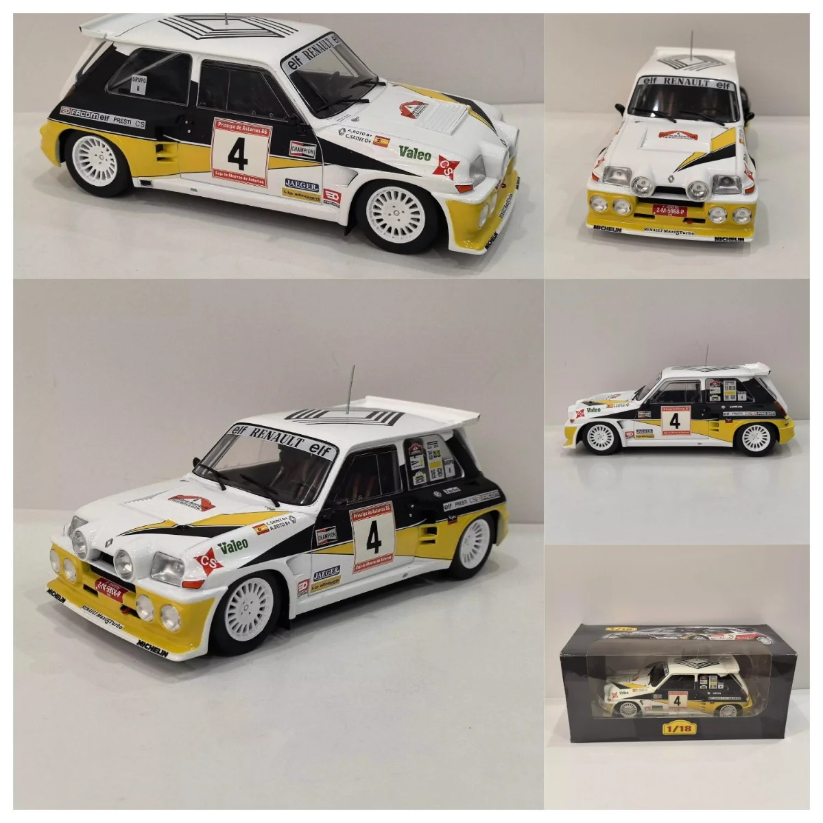 

Модель IXO Diecast в масштабе 1:18 5 MAXI TURBO # Модель автомобиля из сплава 4 F8F3
