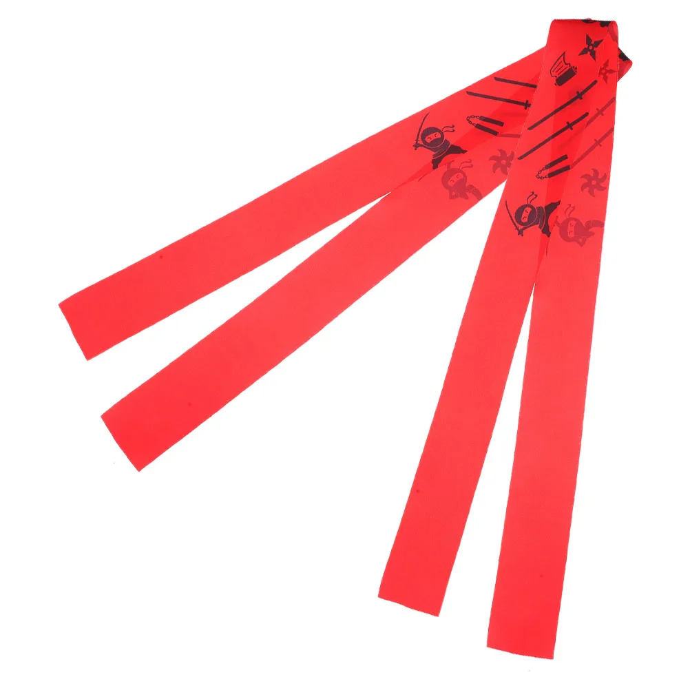 

2pcs Headbands Samurai Japanese Style Karate Yoga Sports Polyester Hachimaki Party Costume Men Women