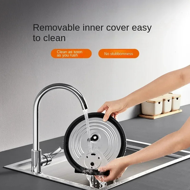 5L Home Electric Rice Pot, Large Fire Firewood, Intelligent Reservation, Multifunctional Stewing and Boiling of Rice
