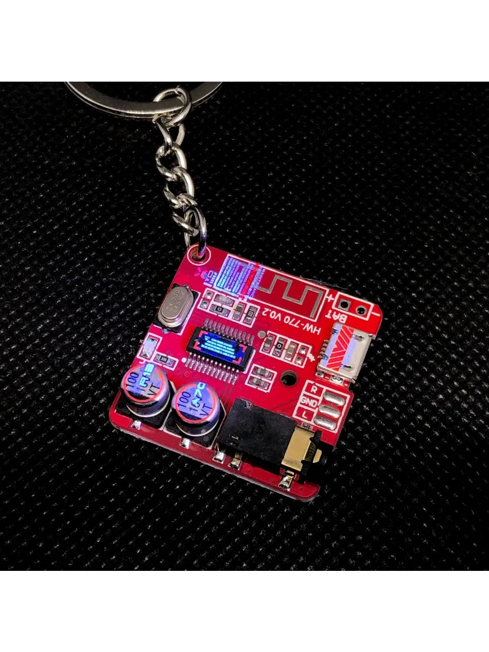 Personalized Cyberpunk Keychain, Big Bang Gift