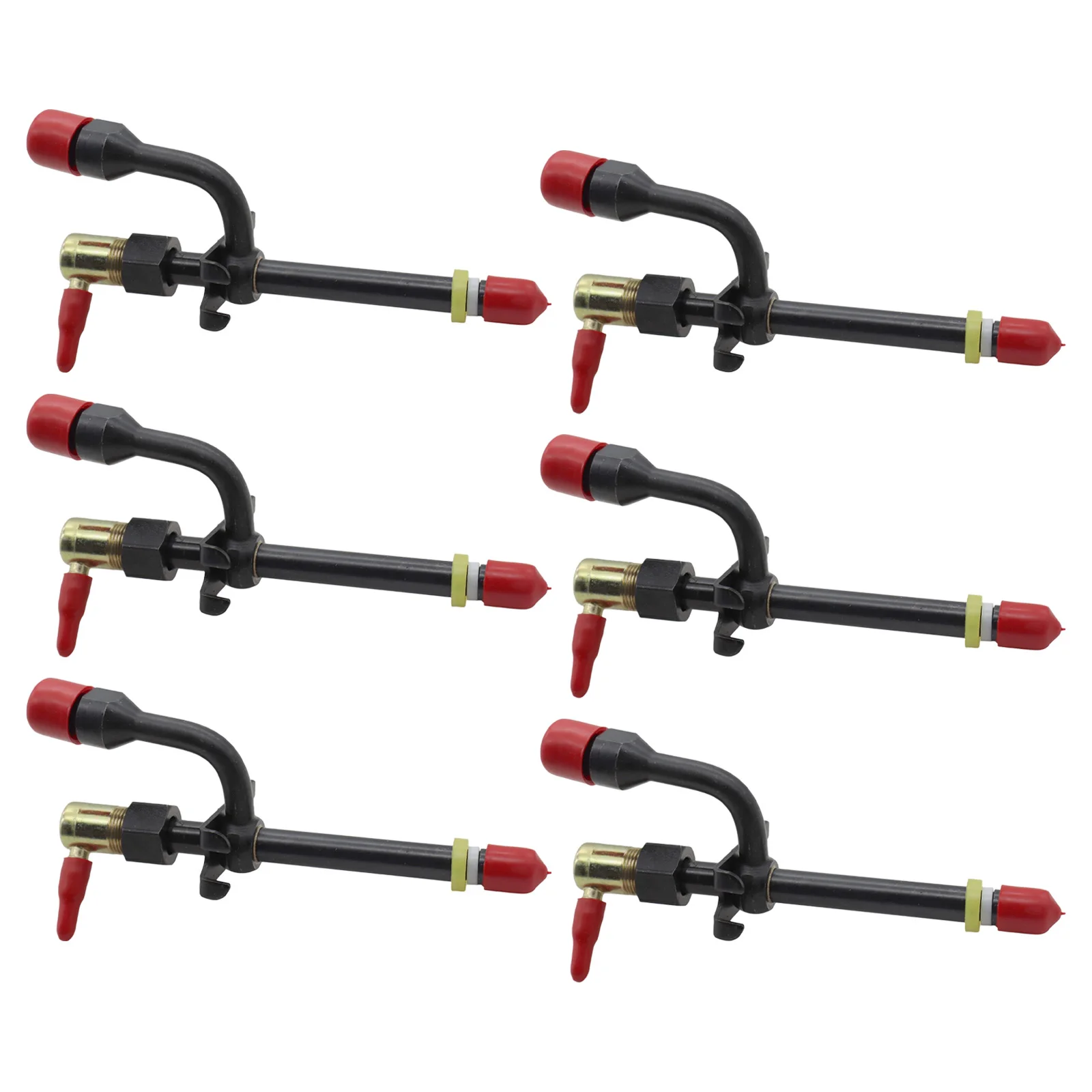 

6PCS Fuel Injector 17391-53000 For Kubota L2850F L3450DT M4030DT M5030SU L2650DT L2850DT L3250DT L3250F L2650DT-GST