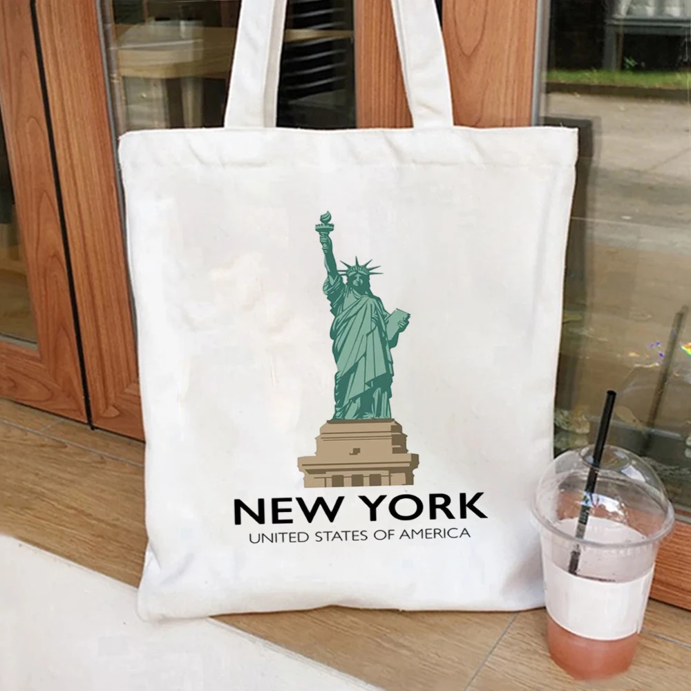 Vintage New York Statue Canvas - Travel Accessories Nyc review and price