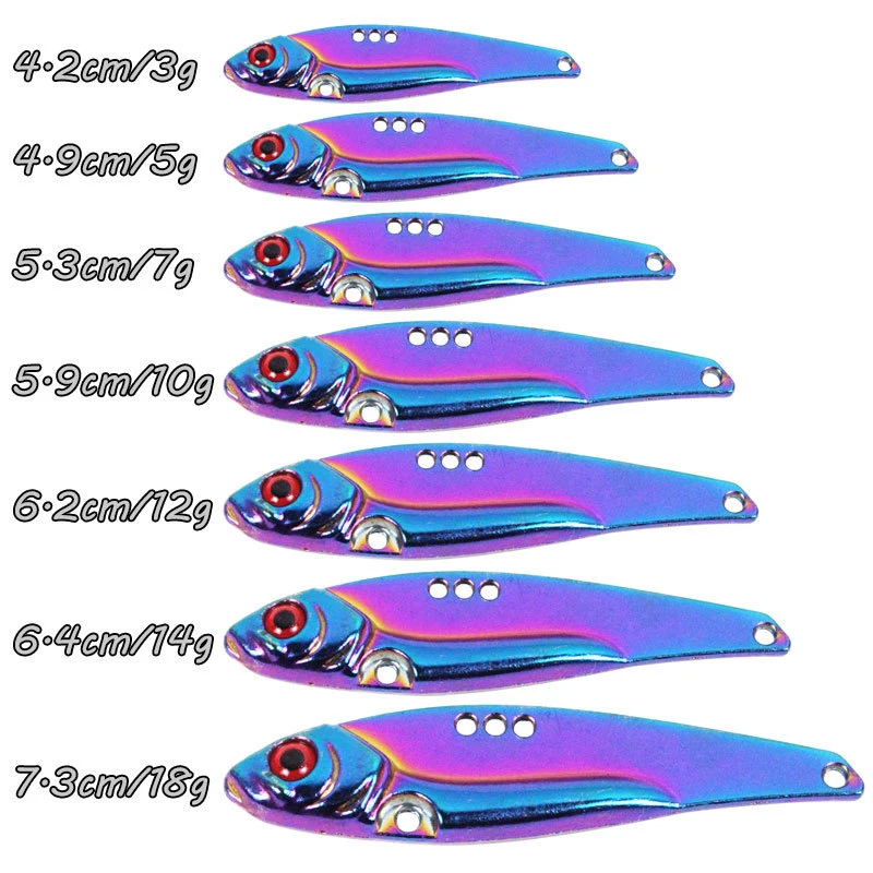 Fishing Accessories Spinner Spoon Trout Pike Fishing Lures Artificial Bait Bass Tackle Treble Hook - Image 2