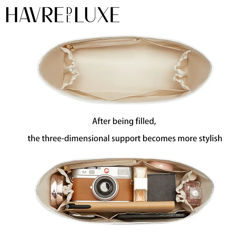 Bag Organizer Insert For 26c Hobo Durable Fashion Wateproof Gift Bag Support Storage Inner Modification Bag Accessories