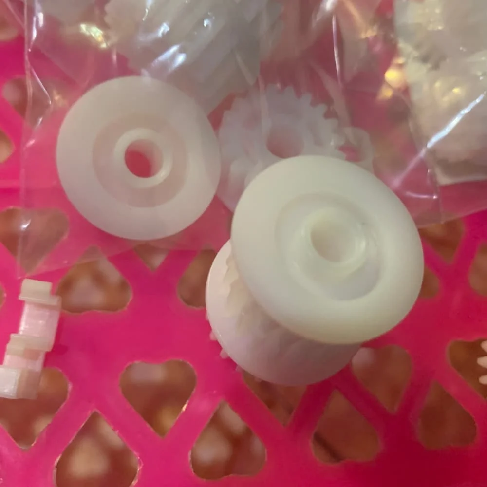 10SETS RU5-0956 RU6-0965 RU5-0958 RU5-0959 RC2-0657 RC2-7812 Fixiereinheit Antriebsrad für HP LaserJet P3015 P3015dn M521 M525