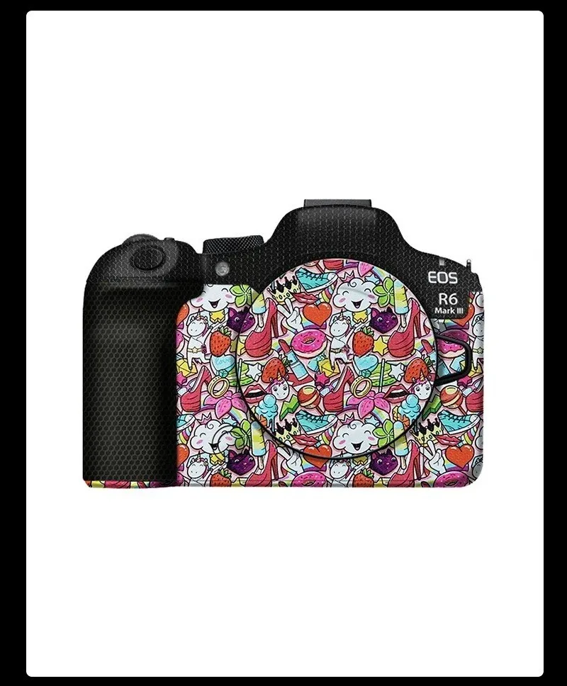 Decal For R6 III Camera Stickers R6M3 Decal Skin R6III Wrap Cover for Canon EOS R6 Mark III Camera Sticker Anti Scratch Wraps