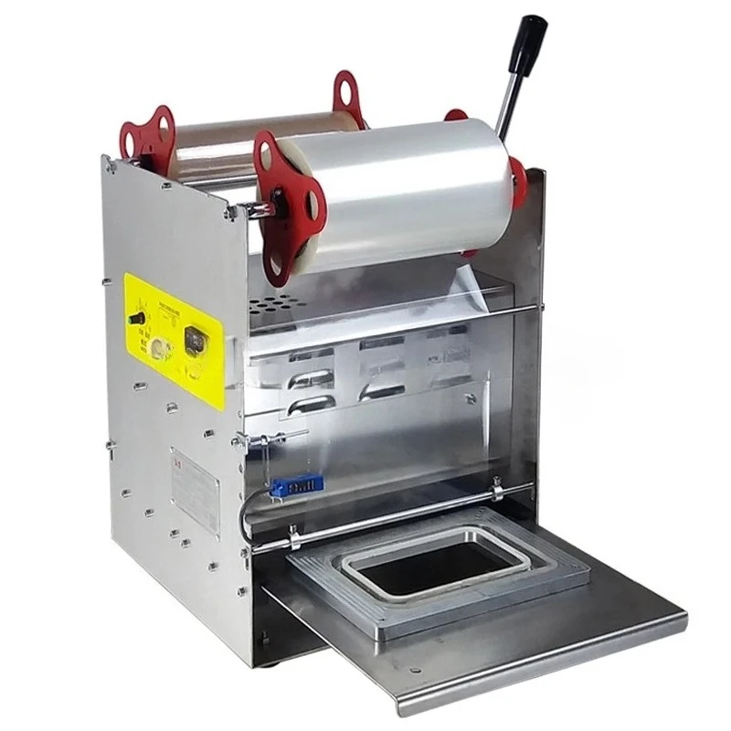 New Style 1PC XY-808 Fresh-keeping Box Semi-Automatic Sealing Machine Loose-flavored Box Type Fresh-keeping Packaging