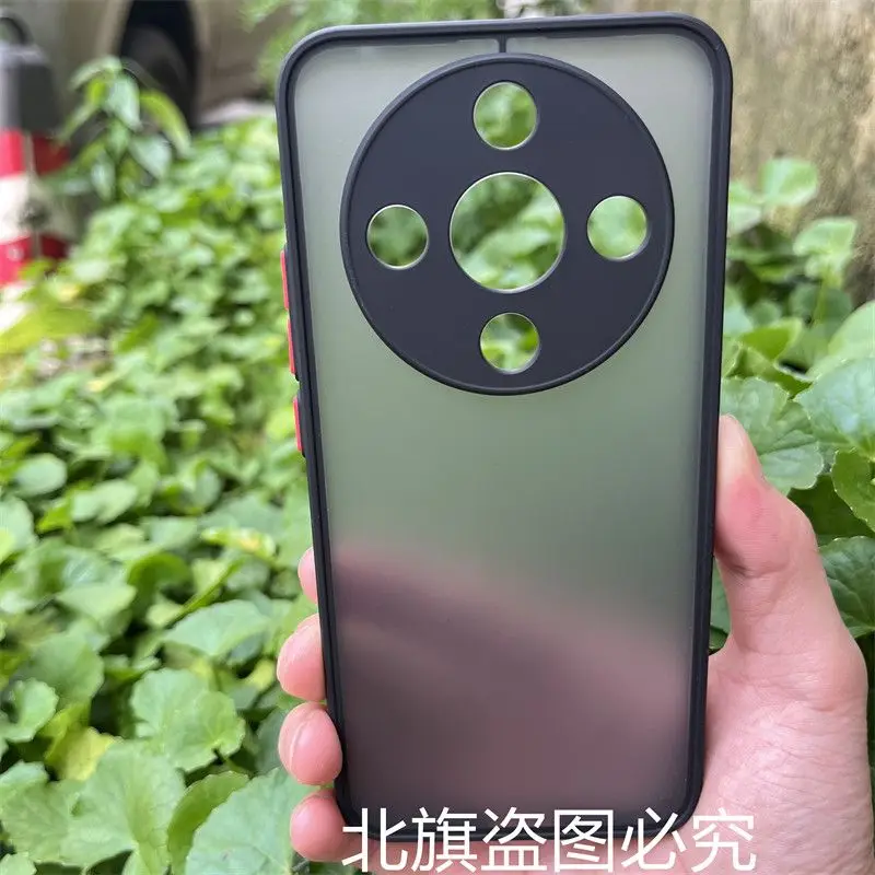 For Honor X9D/X70 Case Simple Skin-Feel Frosted Drop-Proof PC Cover For Honor X7d Shockproof Bumper Fudan