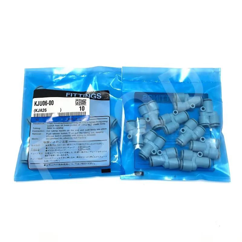 KJU04-M3 KJU04-M5 KJU04-M6 KJU04-01S Pneumatic Three-way connector Joint Fittings external thread, elbow pipe, KJU series
