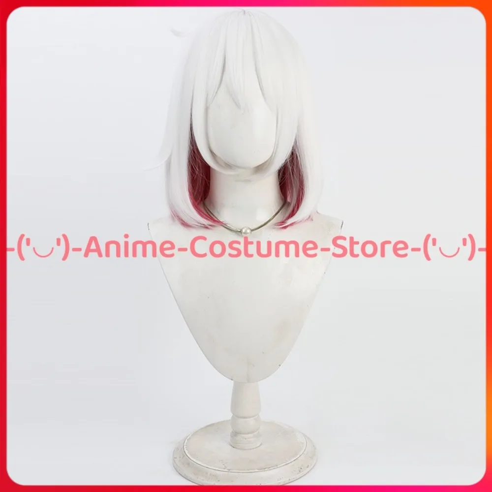 Parrucca cosplay DoaDon Perono Personaggio del gioco anime bicolore Parrucche per costumi da festa di carnevale di Halloween Capelli sintetici resistenti al calore