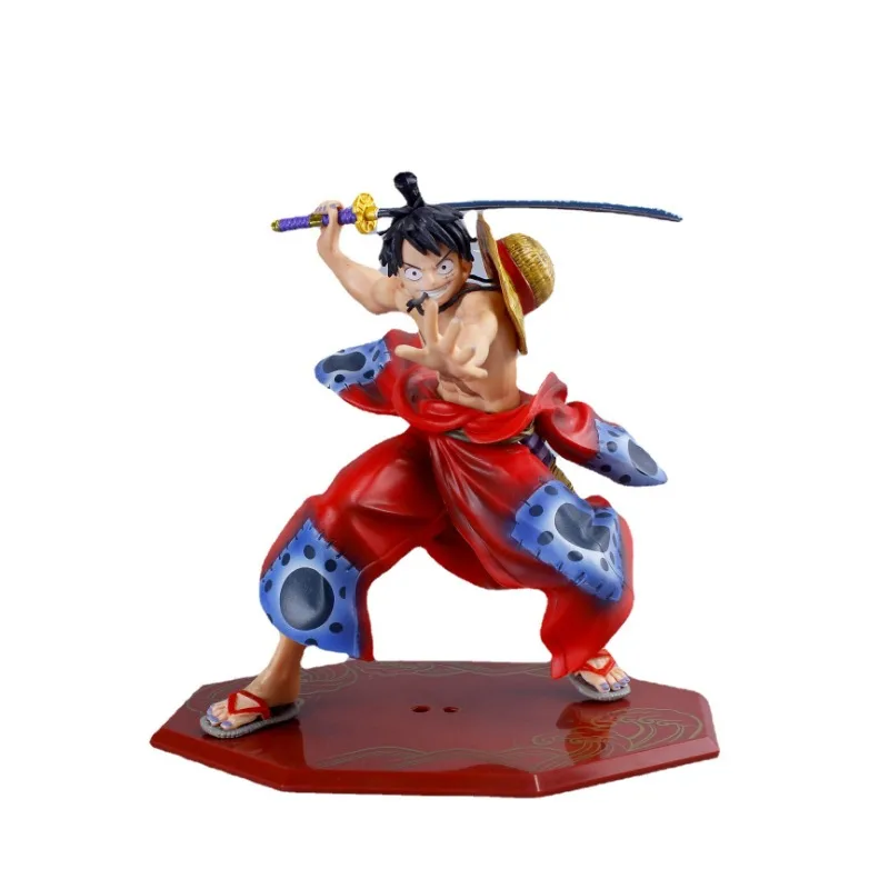 One Piece Anime Figure Monkey D. Luffy toys model Action Figures statue Collection Desktop decoration Pendant boys birthday Gift