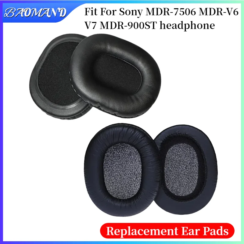 

Ear pads for Sony MDR-7506 MDR-V6 V7 MDR-900ST replacement Earpads headphones Earmuffs Memory Sponge Sleeves Cover Case
