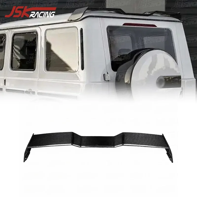 

Dry Carbon Fiber Roof Spoiler For 2018-2022 Mercedes Benz G-Class W464 G500 Amg G63 Modified Upgraded PT Style