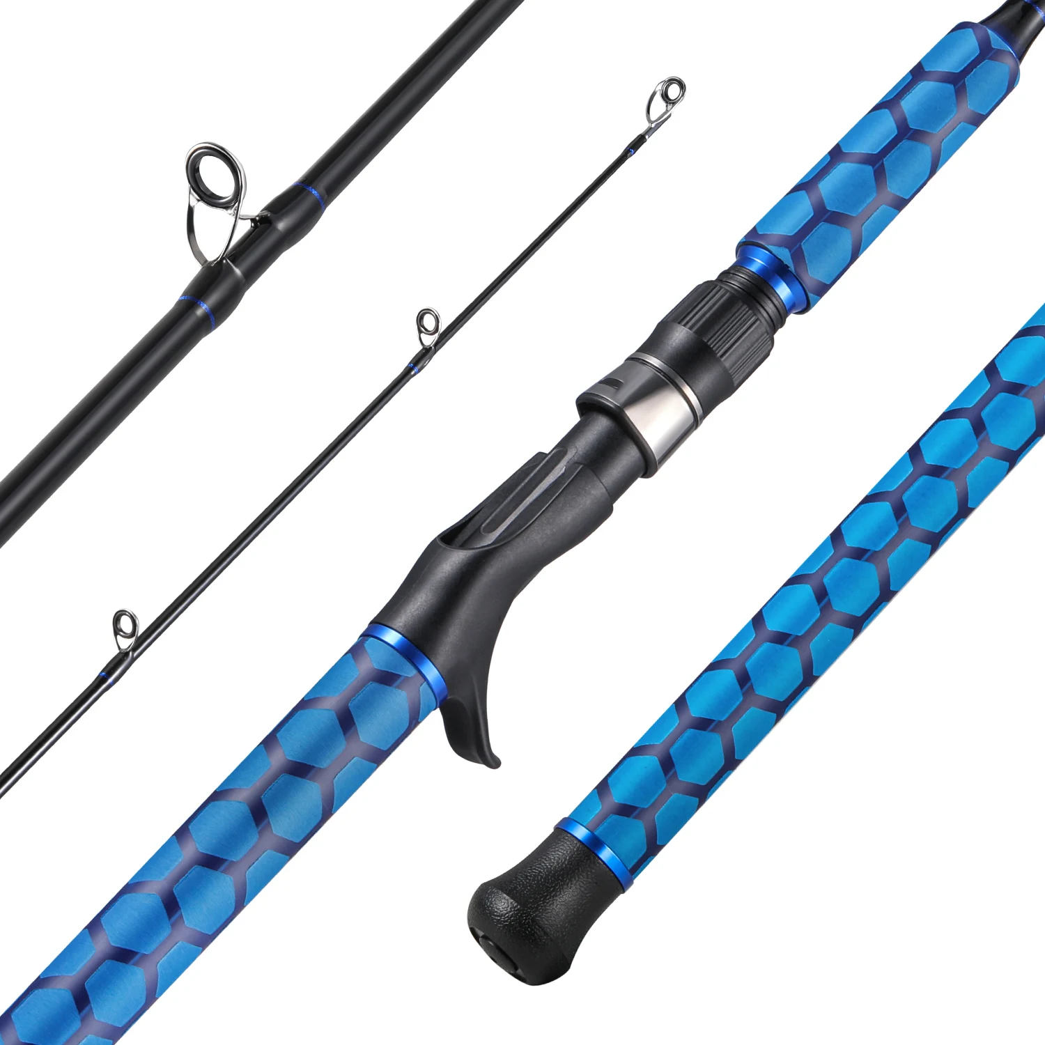 

Sougayilang 2Section Casting Fishing Rod 2.4m Long Distance Throwing Rod Carp Fishing Pole Max Drag 13kg Carp Pesca Saltwater