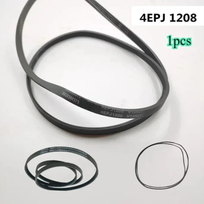 2Pcs 1208 J4 0020300375 5EPJ1208 for washing machine drum belt