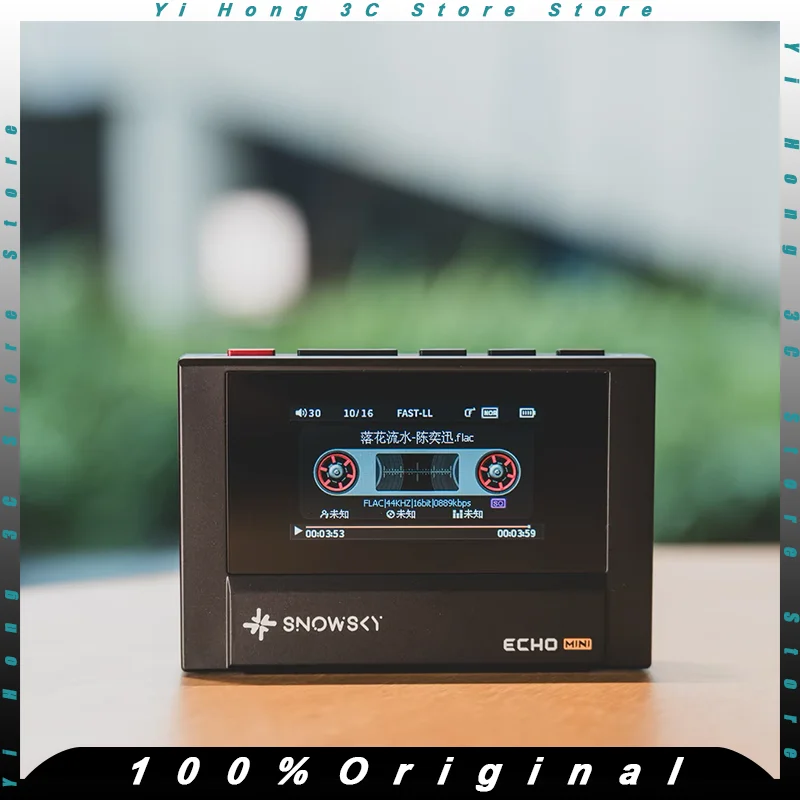 

In Stock Fiio Snowsky Echo Mini 8GB Wireless Bluetooth Mp3 Mini Walkman Custom Support Dsd Retro Portable Bluetooth Player Gifts