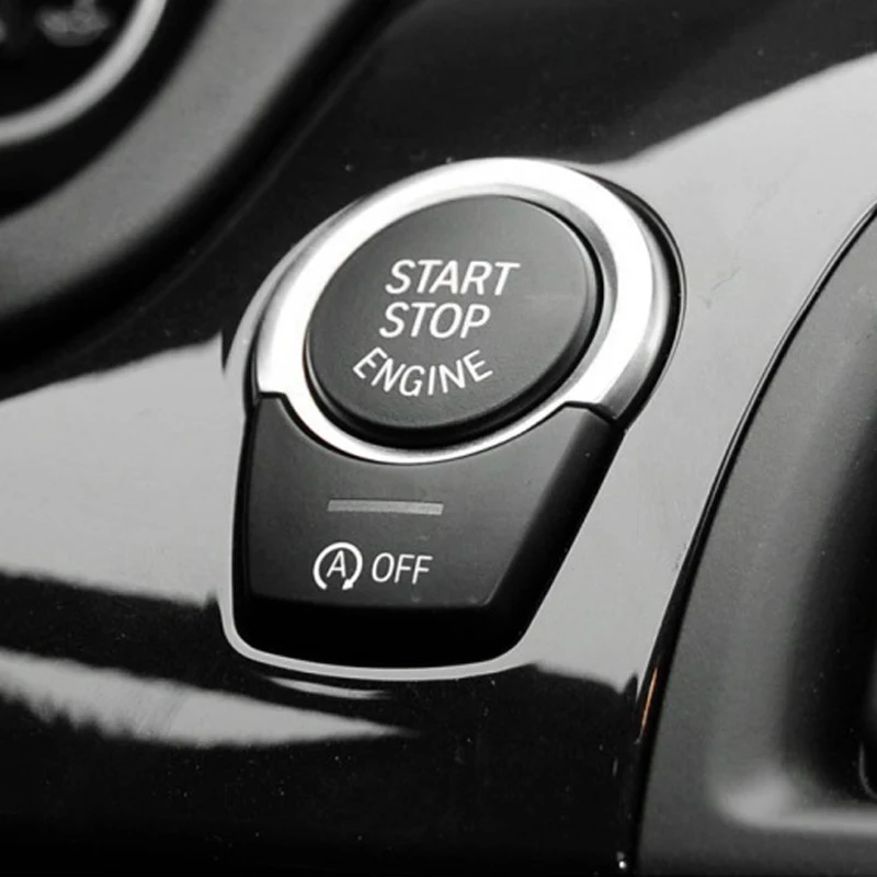 Car Start Stop Engine Switch Off Button Cover For BMW 1 2 3 4 5 6 7 Series F20 F22 F30 F34 F10 F11 F01 F02 F31 F36 F80 F07 F12