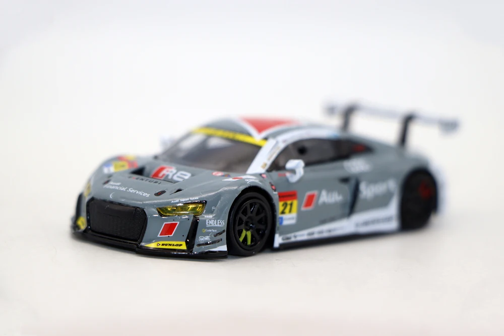 New Para64 1/64 Scale 2015 R8 LMS 2017 GT300 Racing Cars Diecast Alloy Toy Simulation Model For Collection gift