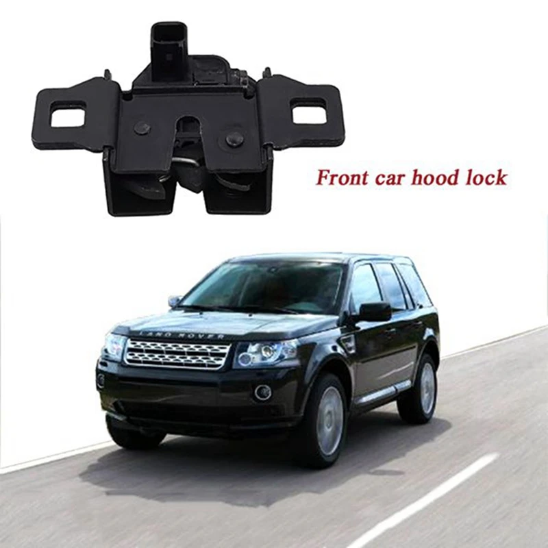 1Piar Car Hood Spring Lock LR065339 LR065340 For Land Rover Range Rover Sport LR2 LR3 LR4 05-13 Anti-Theft Switch Latch Parts