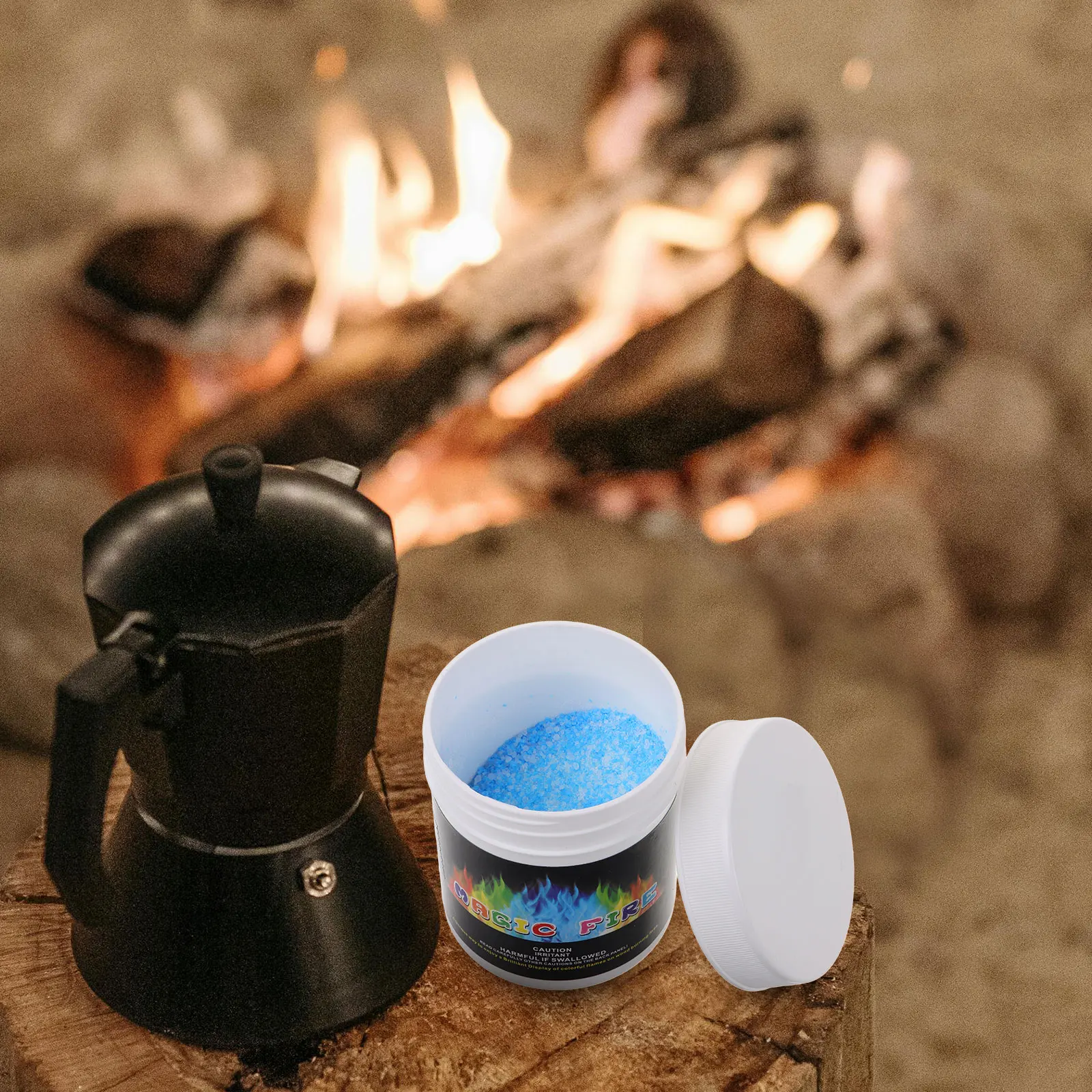 

Flame Colorant Fire Color Change For Campfire Bucket Outdoor Camping Fireplace Bonfire Party Supplies Hawaiian Decorations Fire