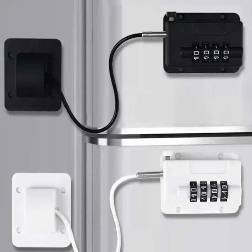 

New Digital Password Limit Positioning Combination Lock Baby Safety Children Protection Sliding Closet Window Safety Fridge Lock
