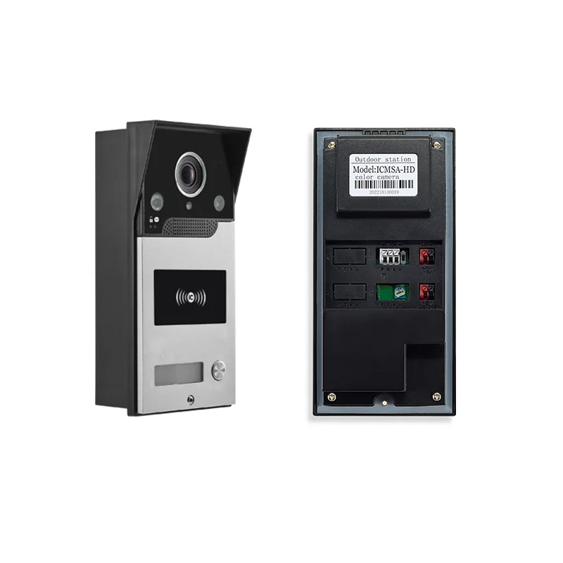 Tuya WIFI Video Intercom System 1080P HD Video Kamera 120 Grad weitwinkel RFID Infrarot Nachtsicht NFC IP Türklingel