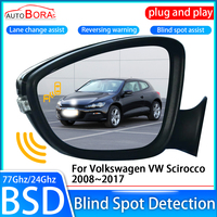 ZhuCamX Car Blind Spot Detection System BSD BSA BSM Sensor Drive Rear Mirror Monitoring for Volkswagen VW Scirocco 2008~2017