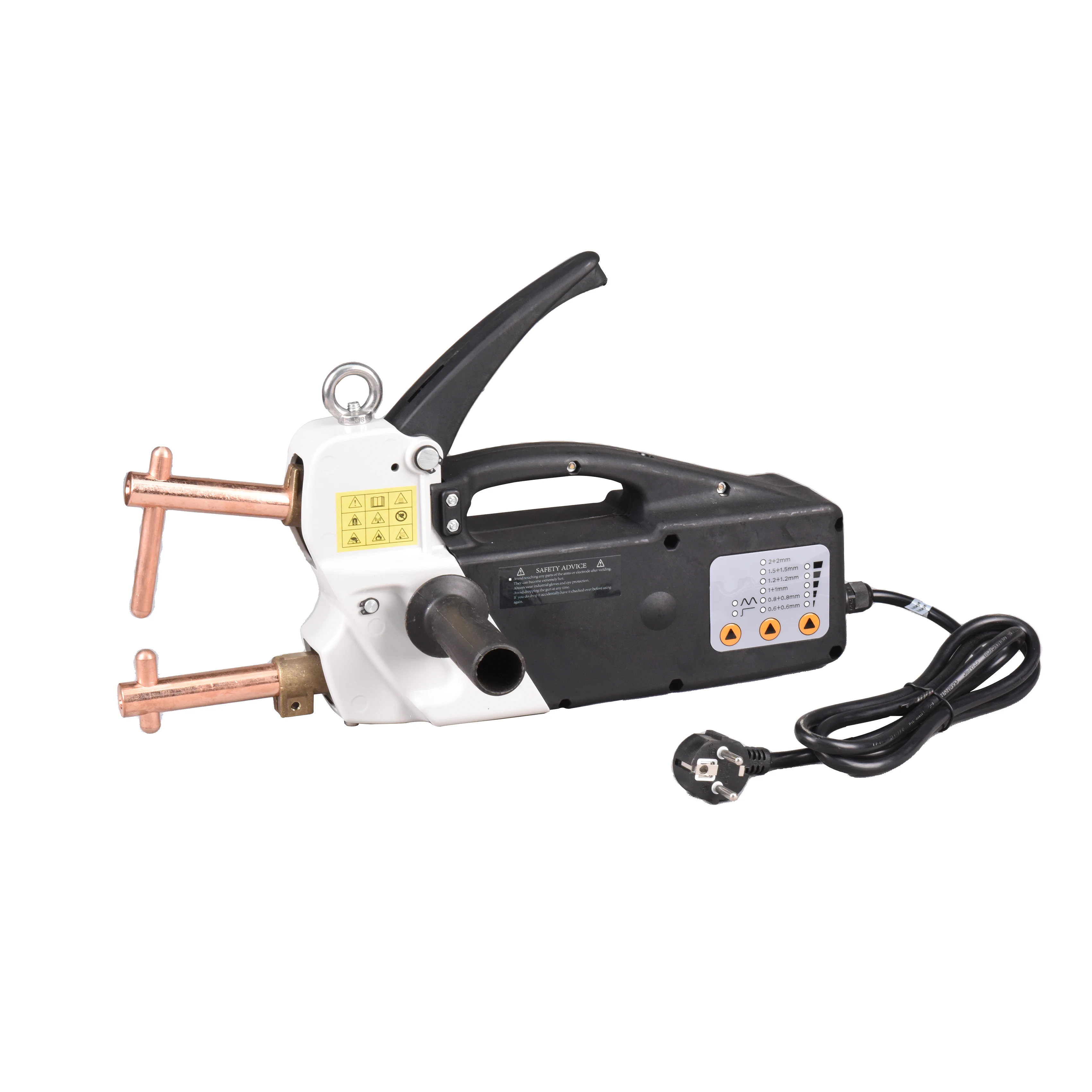 Handheld Double Side Spot Welding Machine Iron Steel Auto Car Body Repair Tools Mini Portable Spot Welder For Workshop DIY