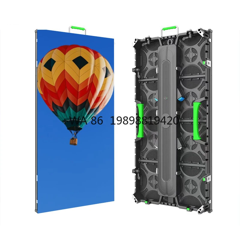 

Church Stage Backdrop Retail Store Elevator Subway with High Brightness Animation Portable P2.976 LCD LED Screen for
