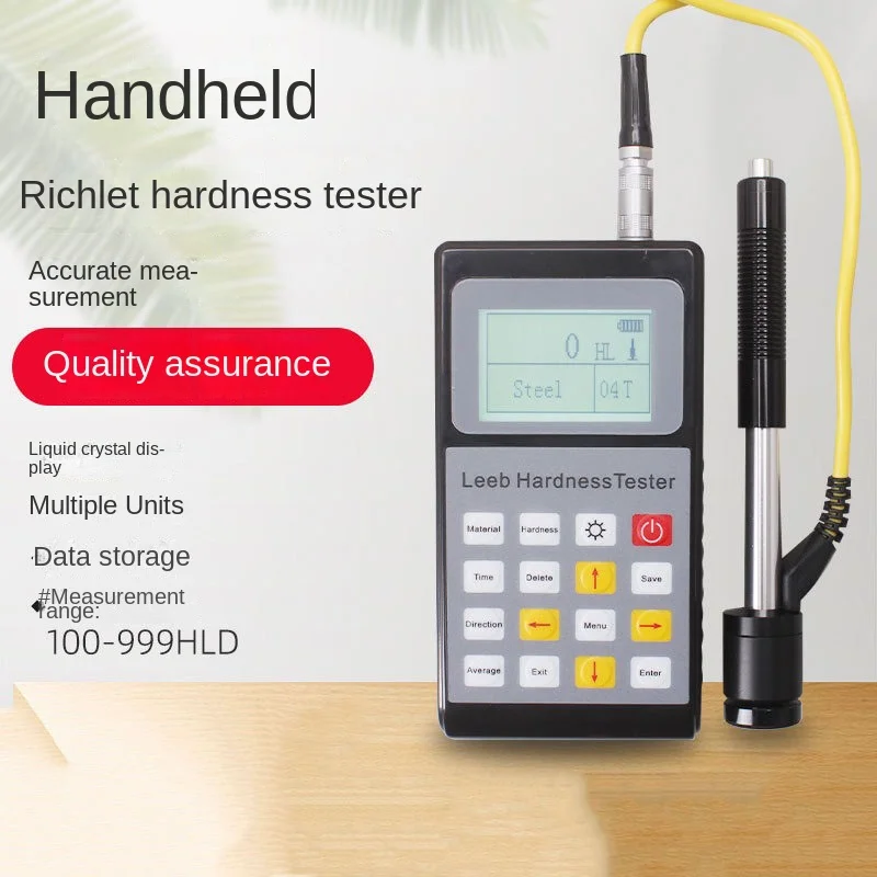 Handheld Metal Portable Digital Display Rockwell Brinell Hardness Tester Diamond Testers and Detectors Analyzer Hardware Tool